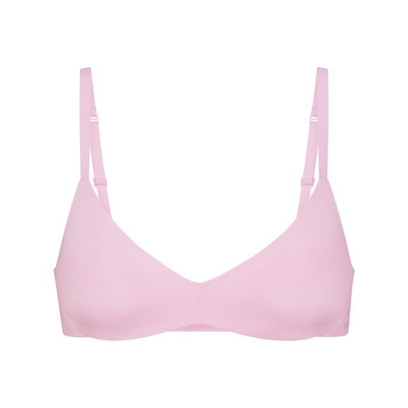 NEW SKIMS WIRELESS FORM T SHIRT DEMI BRA BABY PINK 36C - Picture 6 of 6